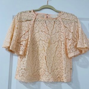 Crop Lace Top